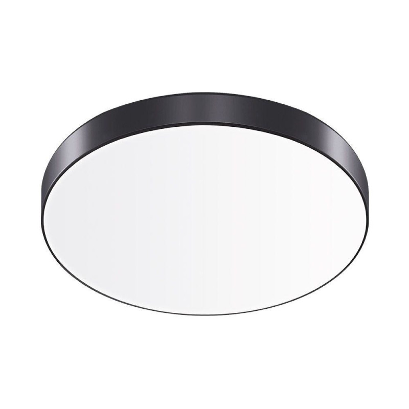 Светодиодный накладной светильник MAXUS Slim Ceiling 24W 4100K черный