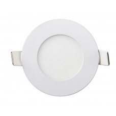 Врезная светодиодная панель LEZARD 3W 240Lm 6400K круг 464RRP-03