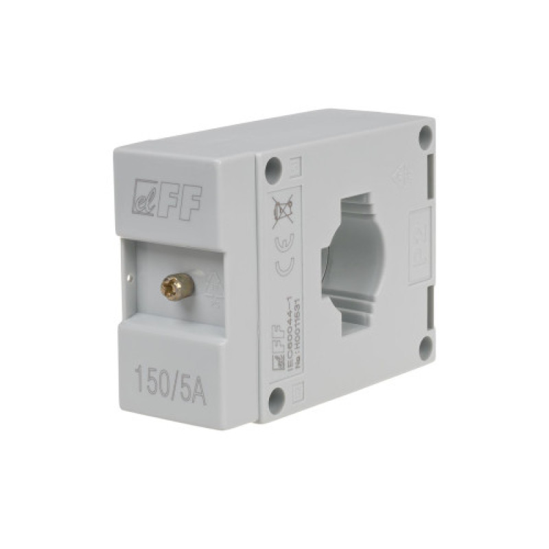Трансформатор тока измерительный TI-150-5 150/5 с замкнутым сердечником F&F