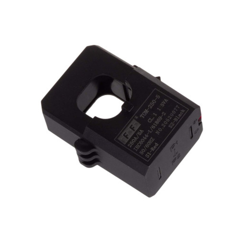 Трансформатор тока измерительный TOM-250-5 250/5 с разборным сердечником F&F