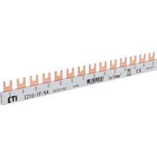 Шина питания IZ 10/1F/54 (10мм2, 1P, 1м, Fork, 54mod.) ETI 2921142