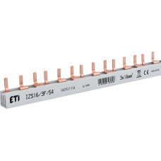 Шина питания IZS 16/3F/54 (16мм2, 3P, 1м, Pin, 54mod.) ETI 2921114