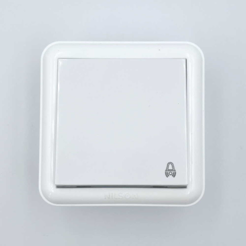 Выключатель Nilson Unique белый кнопка ( 28111012 )