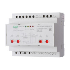 Ограничитель мощности OM-630 3х(50-450) В 2х8А / 5-50 кВт F&F