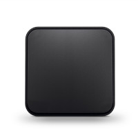 Выключатель одноклавишный черный накладной графит VIDEX BINERA (VF-BNS11-BG)