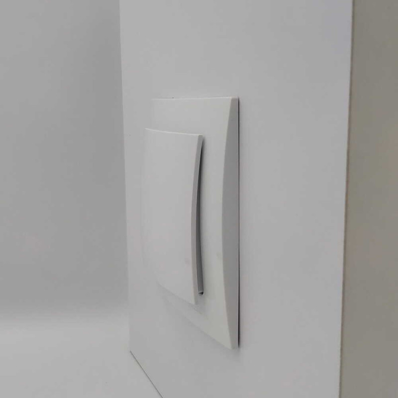 Выключатель Nilson Touran белый 1кл без рамки 24110401