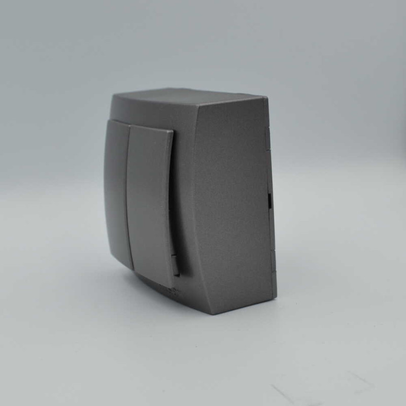 Выключатель Nilson Themis антрацит 2кл (26161003)