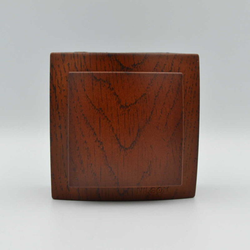 Выключатель Nilson Themis орех 1кл ( 26271001 )