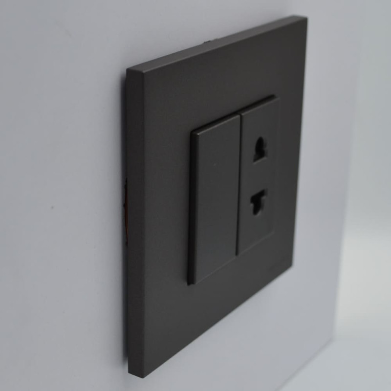 Заглушка Zenit антрацит 1 мод. ( 2CLA210000N1801 )