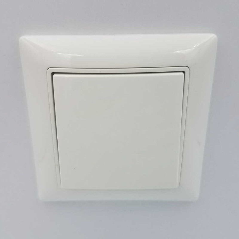 Выключатель ABB basic55 белый 1кл проходной (2CKA001012A2142)