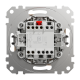 Перемикач одноклавішний з підсвіткою бежевий Sedna Design & Element Schneider Electric SDD112106L