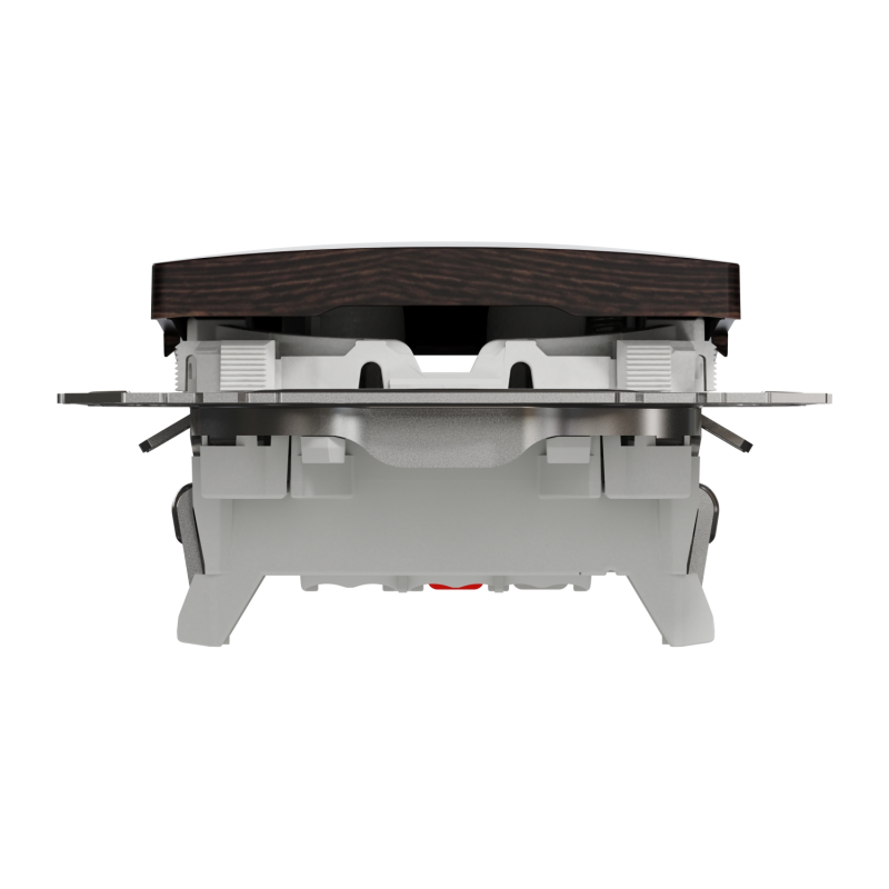 Выключатель одноклавишный кнопочный венге Sedna Design & Element Schneider Electric SDD181111