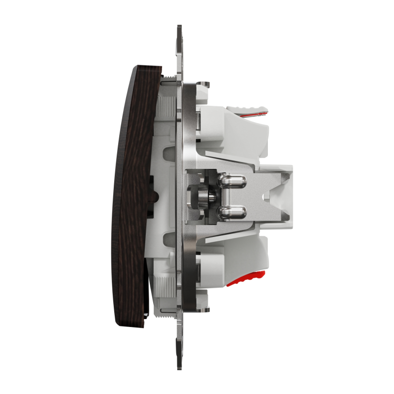 Выключатель промежуточный венге Sedna Design & Elements Schneider Electric SDD181107