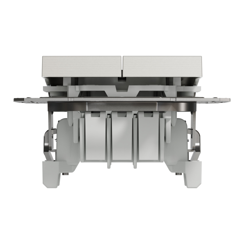 Переключатель двухклавишный Schneider Electric бронза EPH0600169