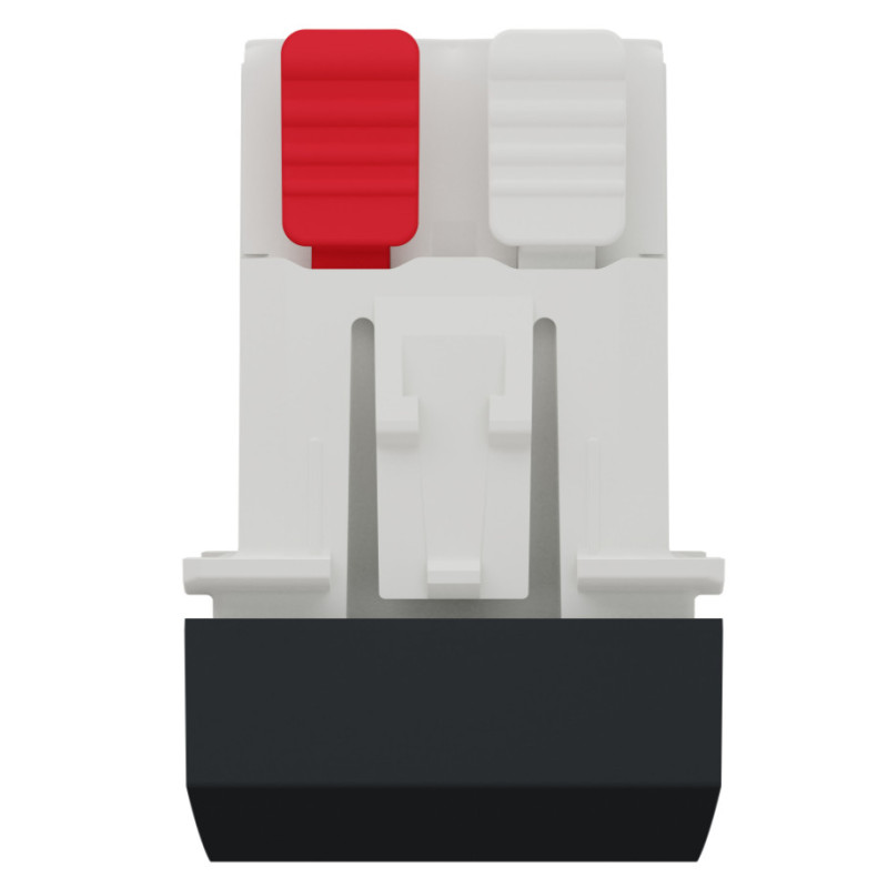 Выключатель 1-клавишный (1 модуль) 10А Unica New Schneider Electric антрацит NU310154