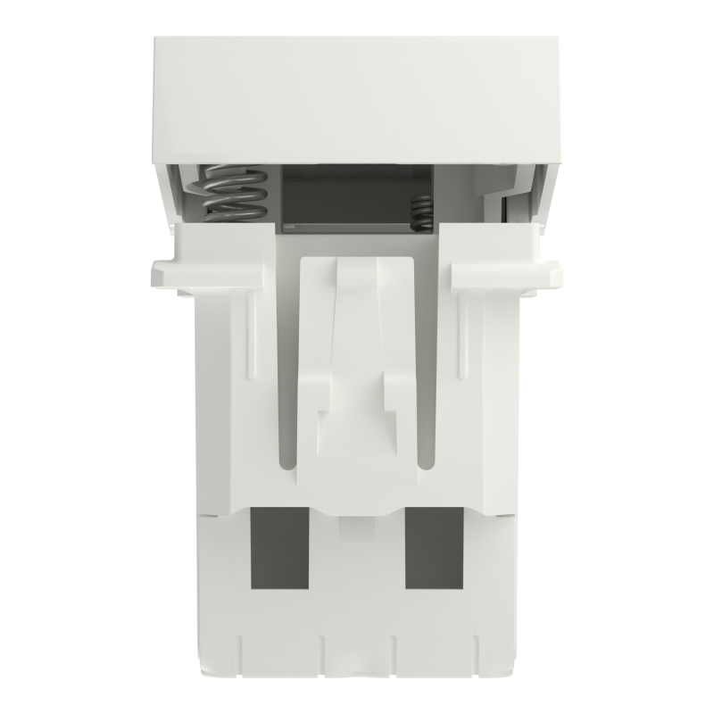 Выключатель 1-клавишный кнопочный (1 модуль) 10А Unica New Schneider Electric белый NU310618