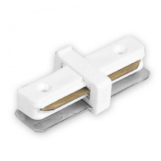 Коннектор для соединения шинопроводов FERON LD1100 прямой белый 40004