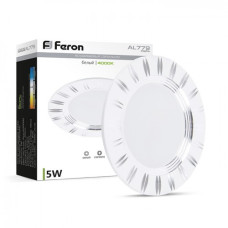 Точечный LED светильник FERON AL779 5W 400Lm 4000K белый 28731