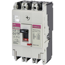 Автоматический выключатель корпусной EB2S 160/3SF 63A (25kA, фикс./фикс.) 3P ETI (4671833)