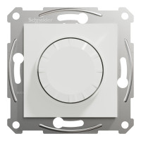 Поворотний ЛЕД димер 370Вт без рамки Asfora Schneider Electric білий EPH6870121