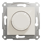 Поворотний ЛЕД димер без рамки 370 Вт Asfora Schneider Electric крем EPH6870123