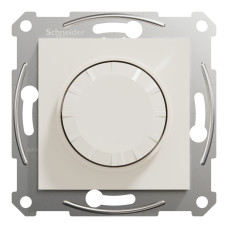 Возвратный ЛЭД димер без рамки 370 Вт Asfora Schneider Electric крем EPH6870123