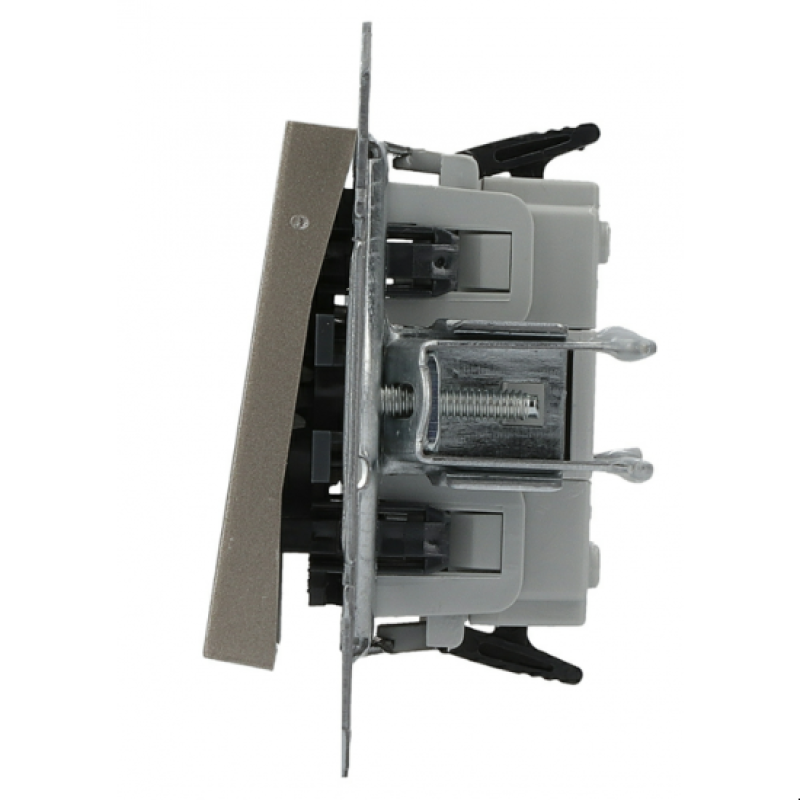 Вимикач кнопковий "Світло" Schneider Electric бронза EPH0900169