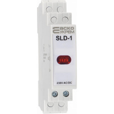 Модульный сигнальный индикатор 230V AC/DC SLD-1 красный АСКО A0140030032