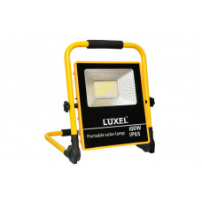 Прожектор LED переносной автономный с солнечной панелью 100w 6500K IP65 LUXEL SFLP-100