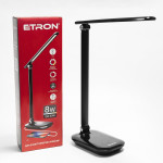 Настольная лампа 8Вт Black, 3000-6000K, TM ETRON 1-EDL-426