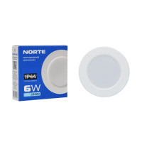 Потолочный светильник NORTE 1-NDP-1602 6W 5000K IP44 круг