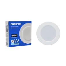 Потолочный светильник NORTE 1-NDP-1602 6W 5000K IP44 круг