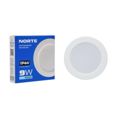 Потолочный светильник NORTE 1-NDP-1604 9W 5000K IP44 круг