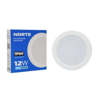 Потолочный светильник NORTE 1-NDP-1606 12W 5000K IP44 круг
