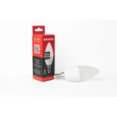 Светодиодная LED лампа ETRON 10W C37 3000K 220V E14 теплый свет 1-ELP-019