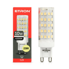 Светодиодная LED лампа ETRON 1-ELP-886 G9 10W 4200K 220V дневной свет
