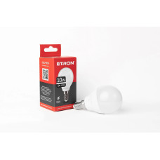 Светодиодная LED лампа ETRON 10W G45 4200K 220V E14 дневной свет 1-ELP-058