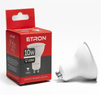 Светодиодная LED лампа ETRON 10W MR16 4200K 220V GU10 дневной свет 1-ELP-862