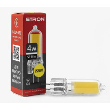 Светодиодная LED лампа ETRON 4W G4 Glass 4200K 220V дневной свет 1-ELP-080