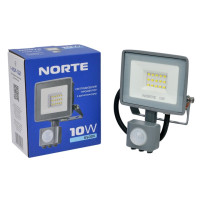 Прожектор NORTE Spotlight 1-NSP-1221 10W 6500К с датчиком движения