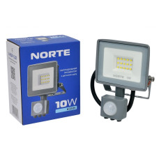 Прожектор NORTE Spotlight 1-NSP-1221 10W 6500К с датчиком движения