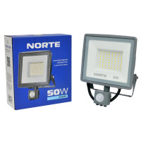 Прожектор NORTE Spotlight 1-NSP-1225 50W 6500К с датчиком движения