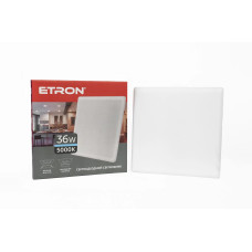 Светодиодный светильник ETRON 1-EMP-764 Multipurpose 36W 5000К IP20 квадрат