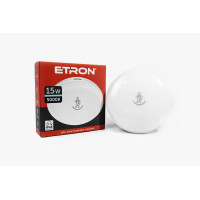 Светодиодный светильник ETRON Communal 1-ESP-524-CD 15W 5000К IP65 круг +датчик движения