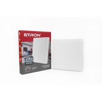 Светодиодный светильник ETRON Decor 1-EDP-664 24W 5000К IP20 квадрат