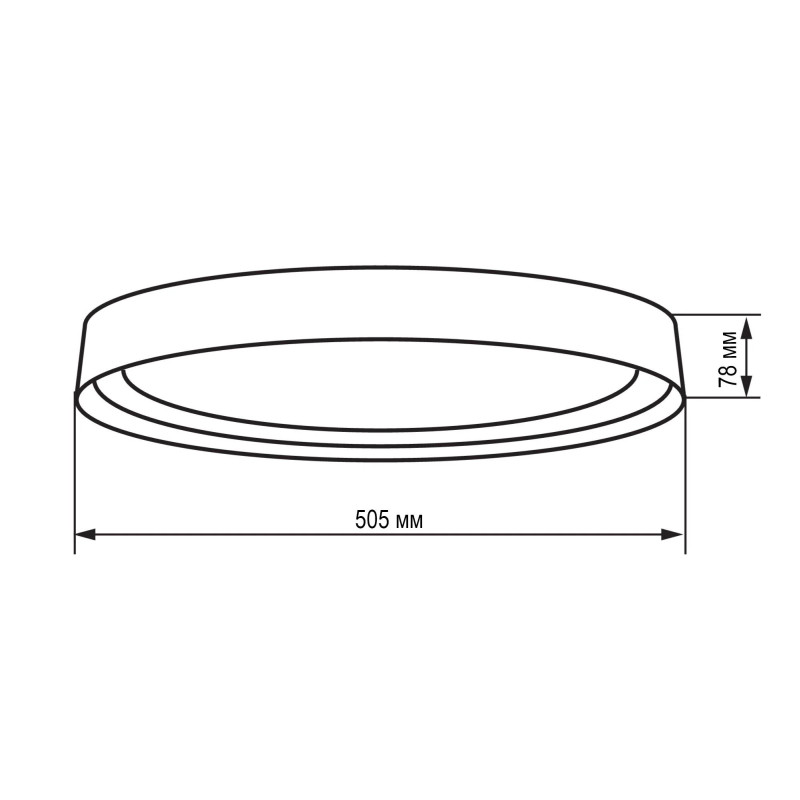 Светодиодный светильник Smart ARRIVAL 1-ESP-2051 72W Gold&Black IP20 ETRON
