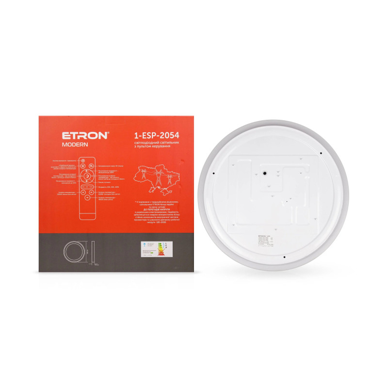 Светодиодный светильник Smart MODERN 1-ESP-2054 72W Gold&Black IP20 ETRON