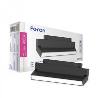 Магнитный трековый светильник Feron MGN306 12W 4000К 40263