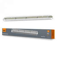 Светильник LED IP65 линейный под лампу 2хТ8 VIDEX 1,2М 220V (VL-BNW-T8122G)