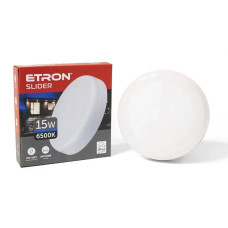 Светодиодный светильник ETRON 1-EIP-931 Slider 15W 6500К IP44 круг